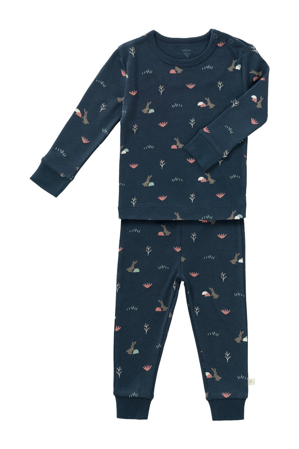Fresk 2-delige pyjama Rabbit mood indigo