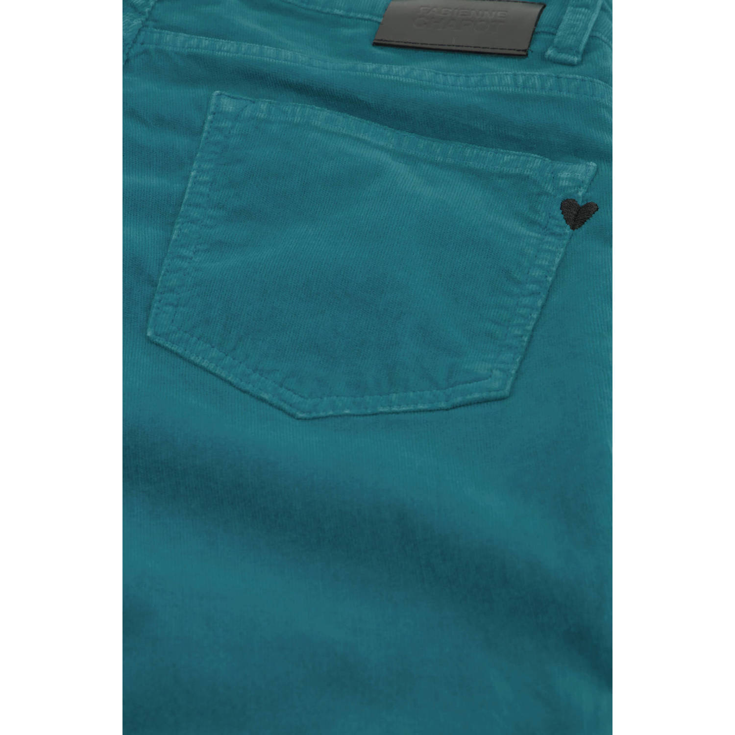 Fabienne Chapot corduroy flared jeans Pleuni groen