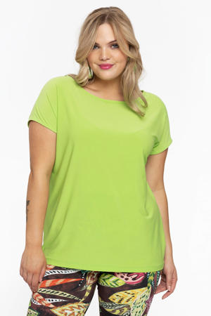 T-shirt limegroen