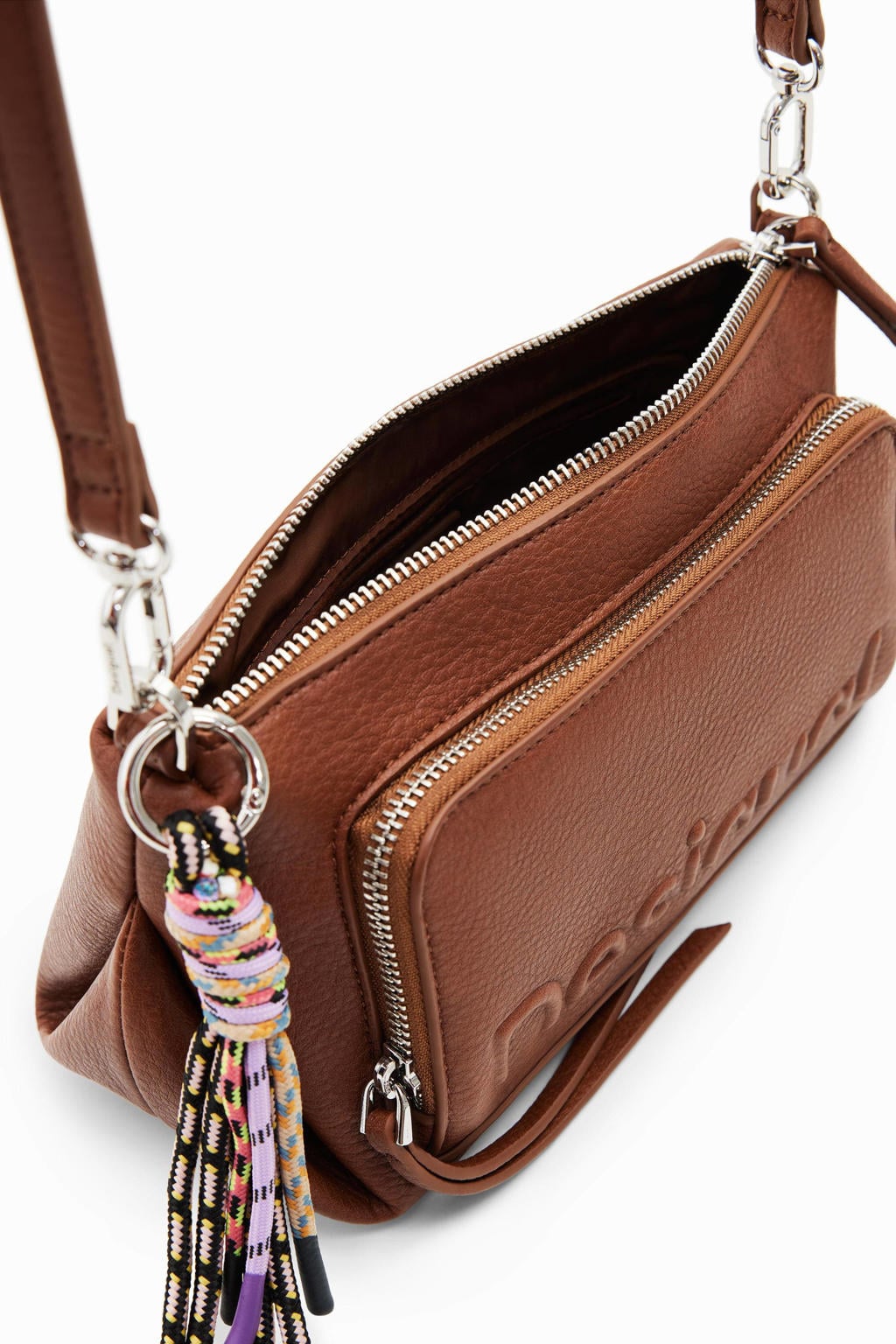 Fossil Jolie Brown Leather or Suede Crossbody Bag for Women Fossil Jolie Brown Leather or Suede Crossbody Bag for Women