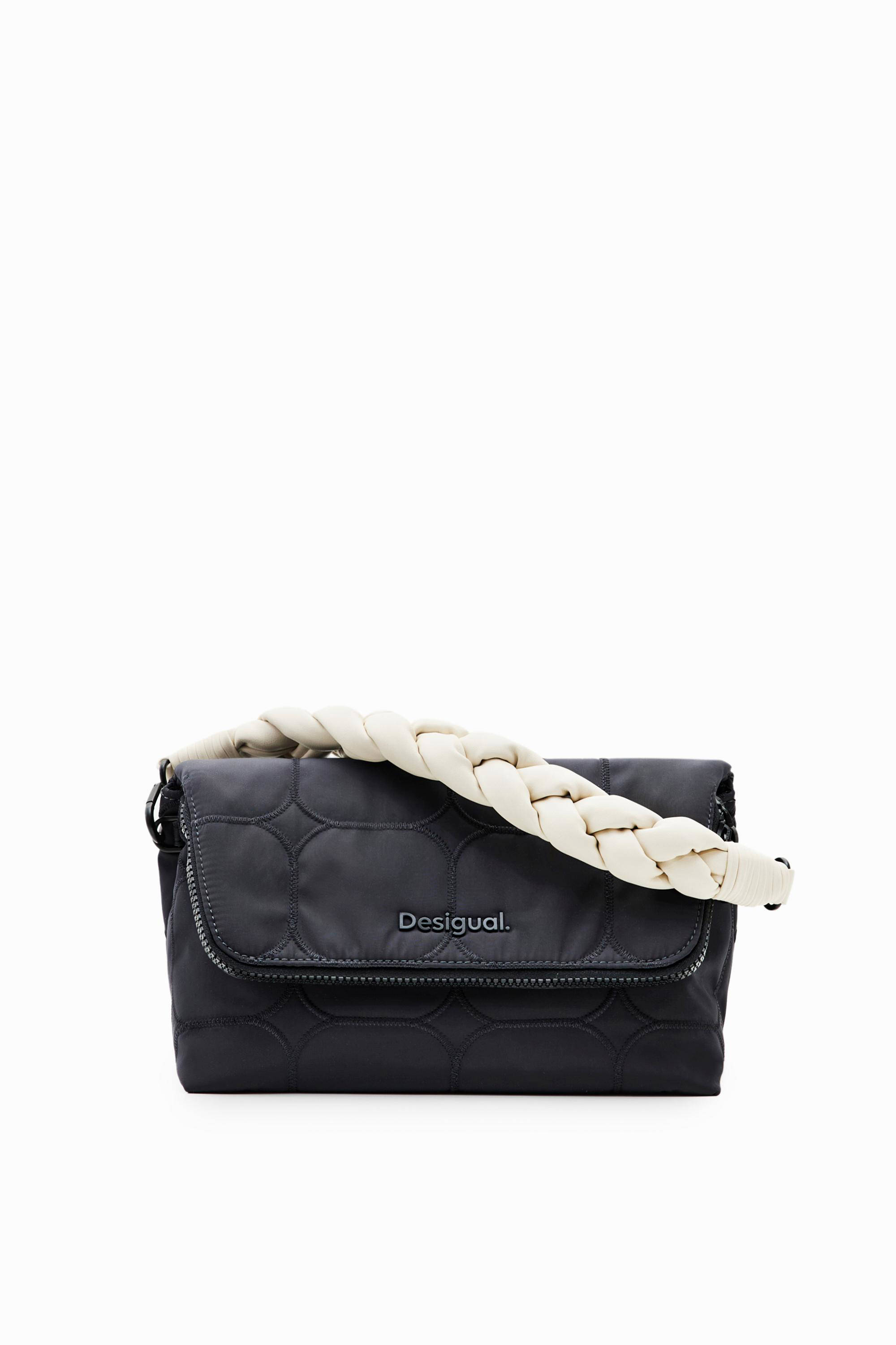 Desigual crossbody tas antraciet wehkamp