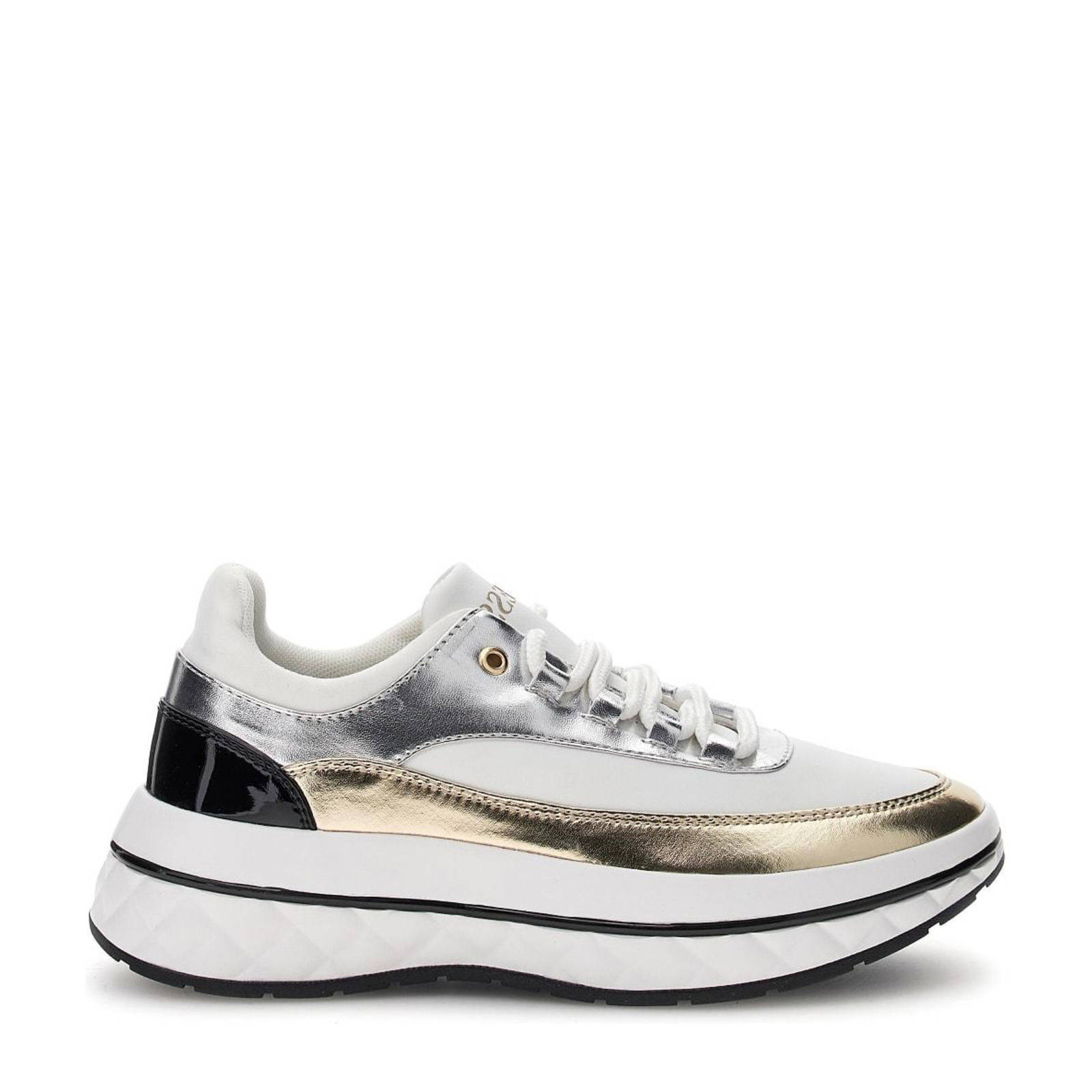 Guess schoenen best sale wit goud