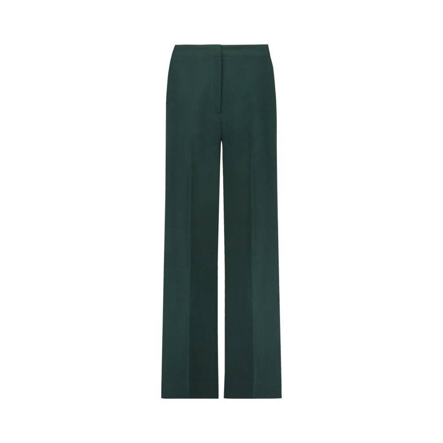 ANOTHER LABEL Dames Broeken Moore Pants Donkergroen