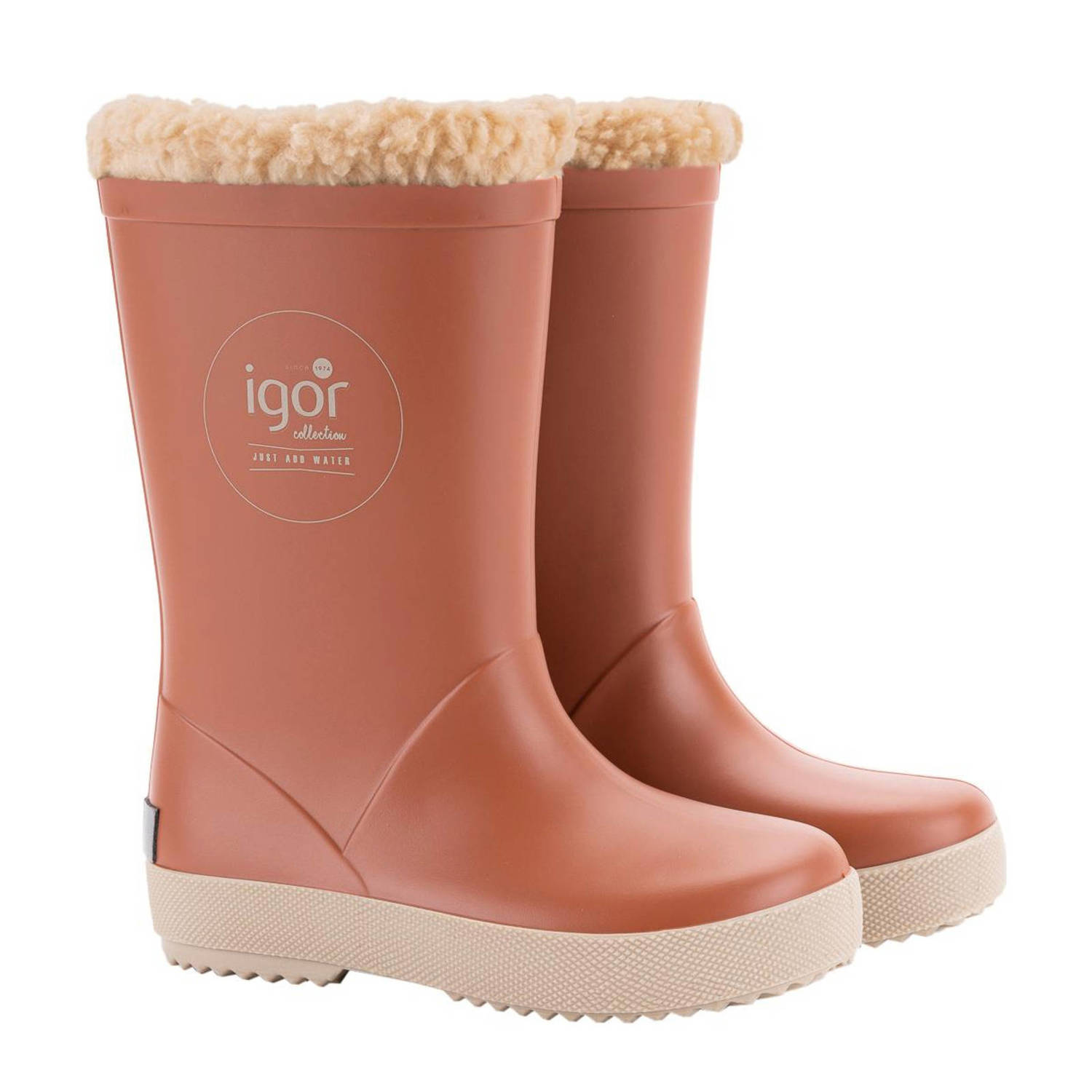 Igor Splash dk Borreguito gevoerde regenlaarzen brique