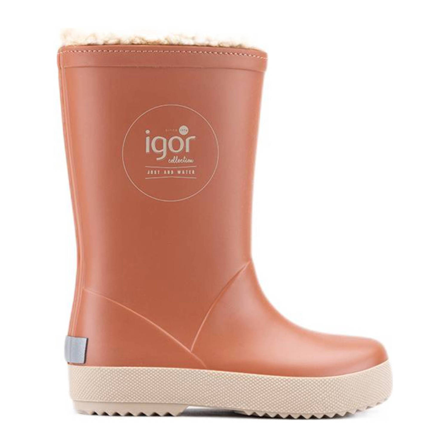Igor Splash dk Borreguito gevoerde regenlaarzen brique