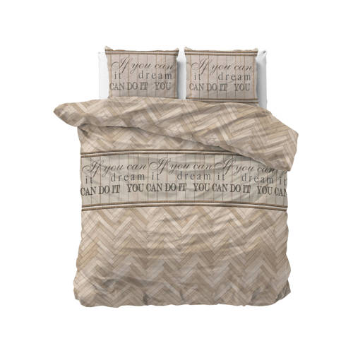 Wehkamp Sleeptime polyester-katoenen dekbedovertrek lits-jumeaux (240x220 cm) aanbieding