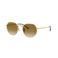 Ray-Ban zonnebril JACK goudkleurig