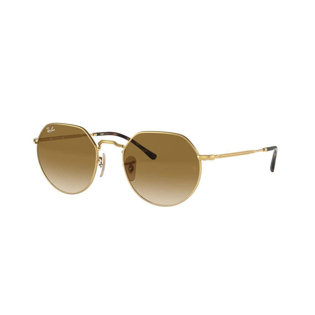 Ray-Ban zonnebril JACK goudkleurig