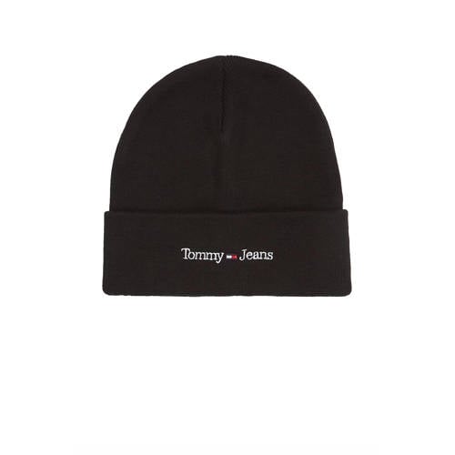 Tommy Jeans muts TJM SPORT zwart afbeelding