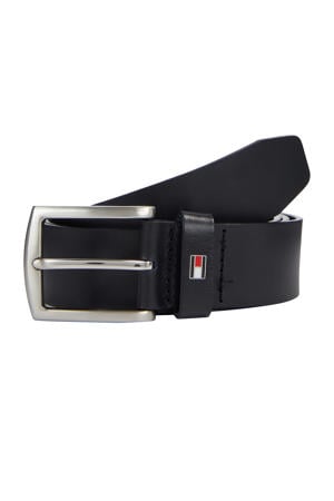 leren riem New Denton 3.5 donkerblauw