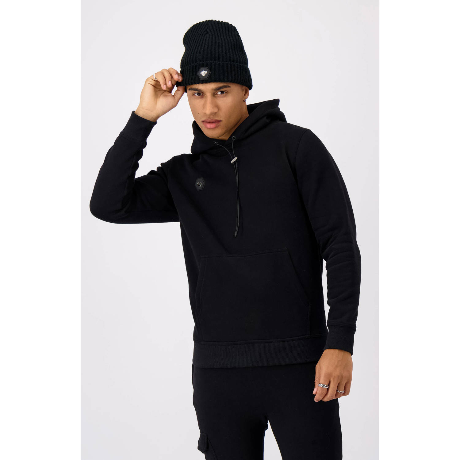 BLACK BANANAS muts zwart