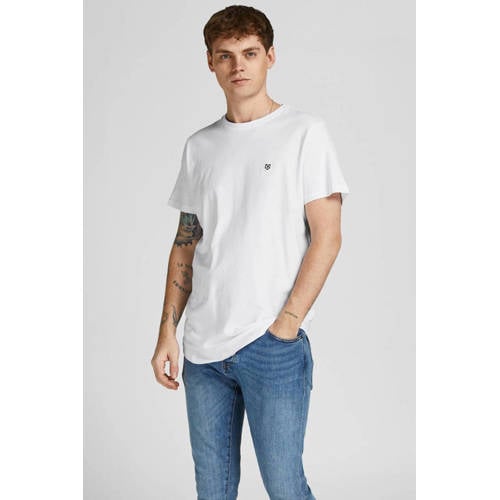 JACK & JONES PREMIUM regular T-shirt donkerblauw - (set van 5) afbeelding