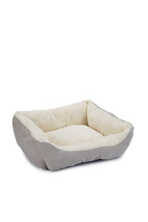 kattenmand Mogina-pluche- 45x37x18 grijs