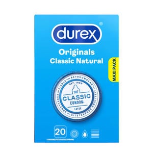 Wehkamp Durex Classic Natural condooms - 20 stuks aanbieding