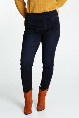 slim fit jeans dark blue denim