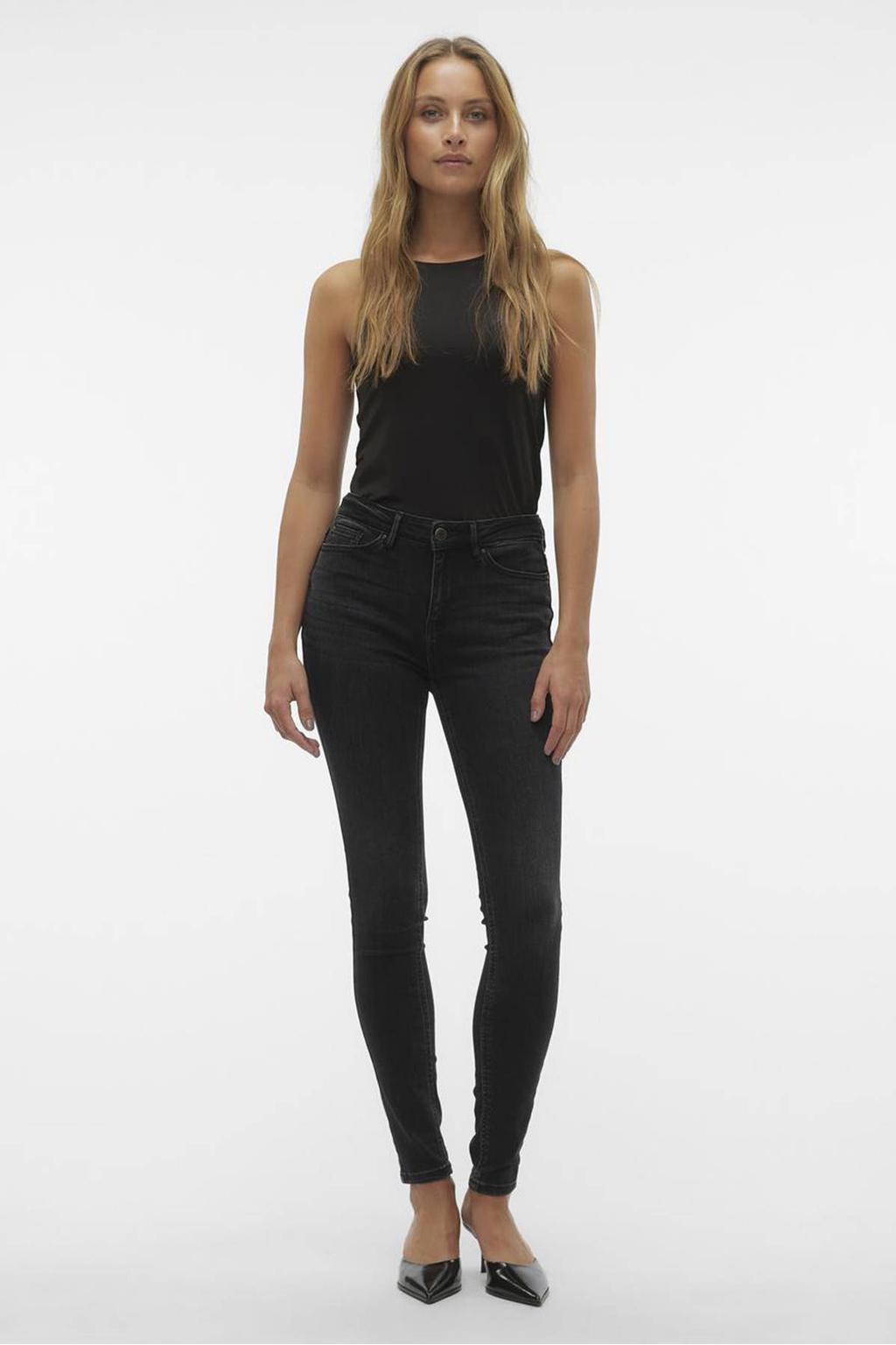 VERO MODA skinny jeans VMFLASH black denim