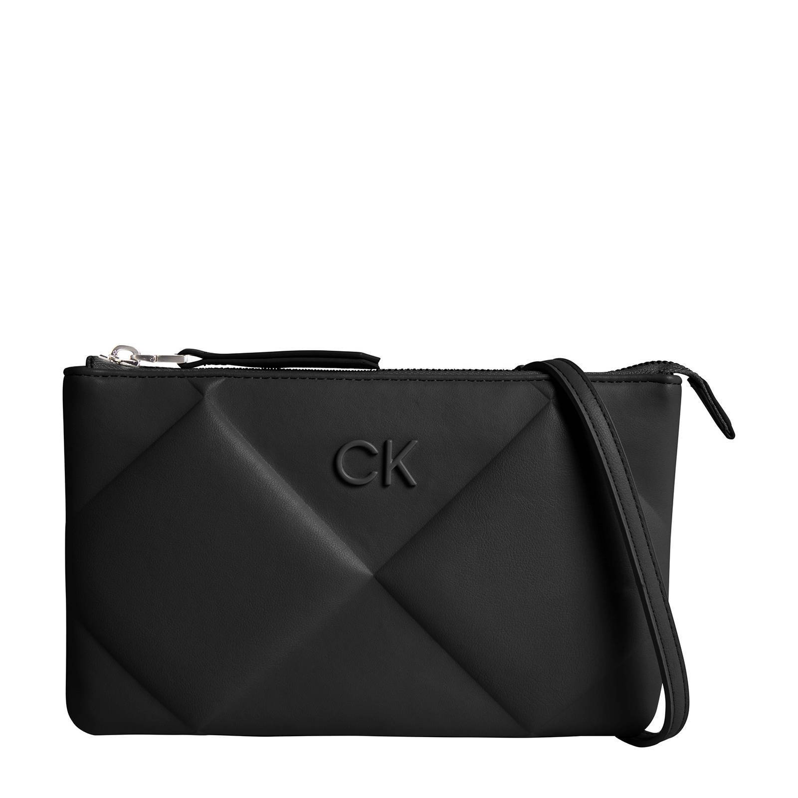 Calvin Klein crossbody tas Re Lock Quilt zwart wehkamp