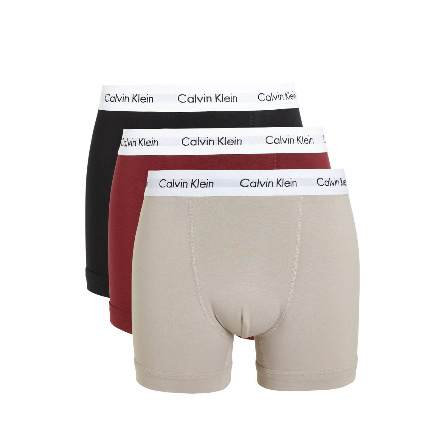 Calvin Klein Underwear Boxershort met elastische band in een set van 3 stuks