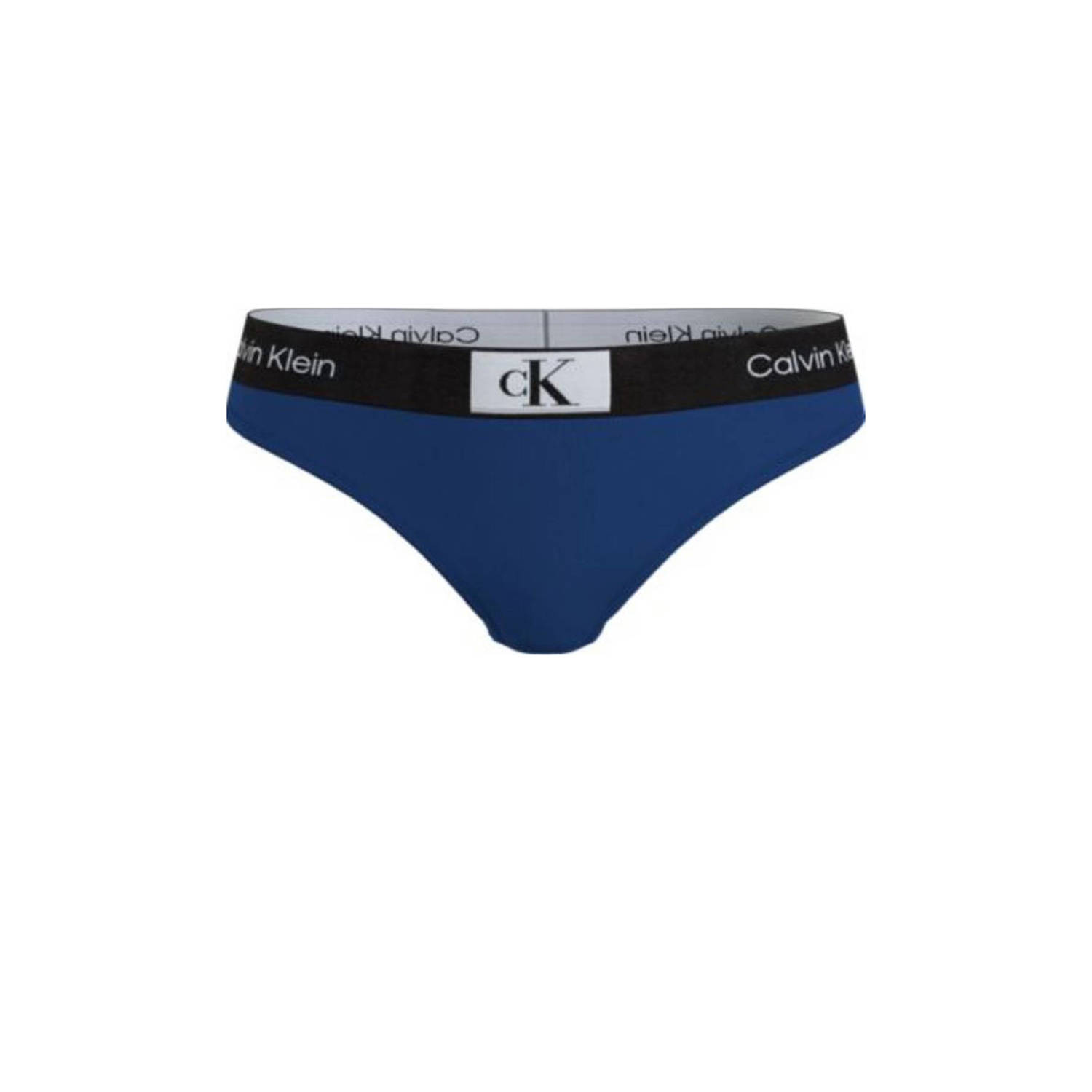 Calvin Klein string blauw