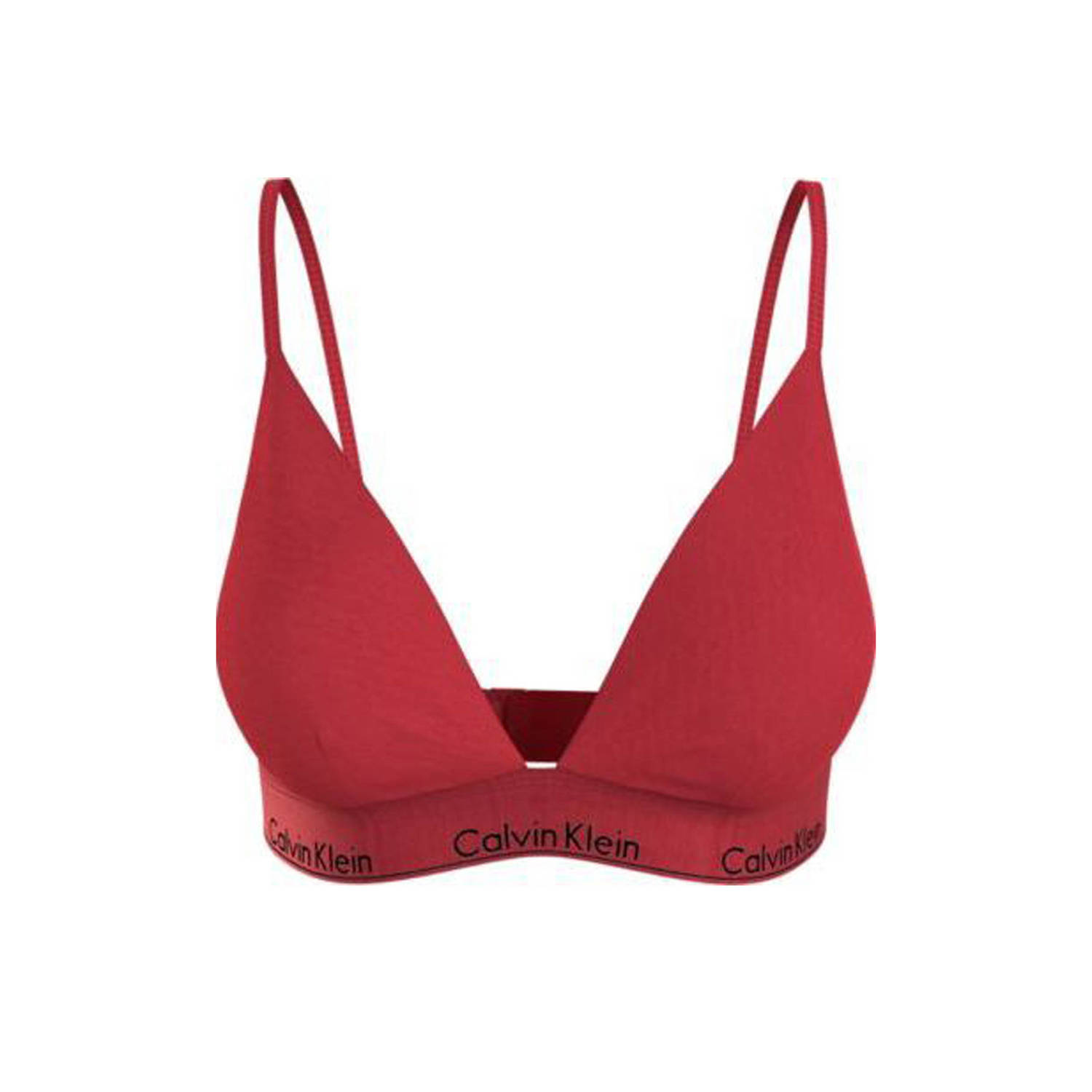 Calvin Klein Triangel-bh UNLINED TRIANGLE met ck-logo-opschrift