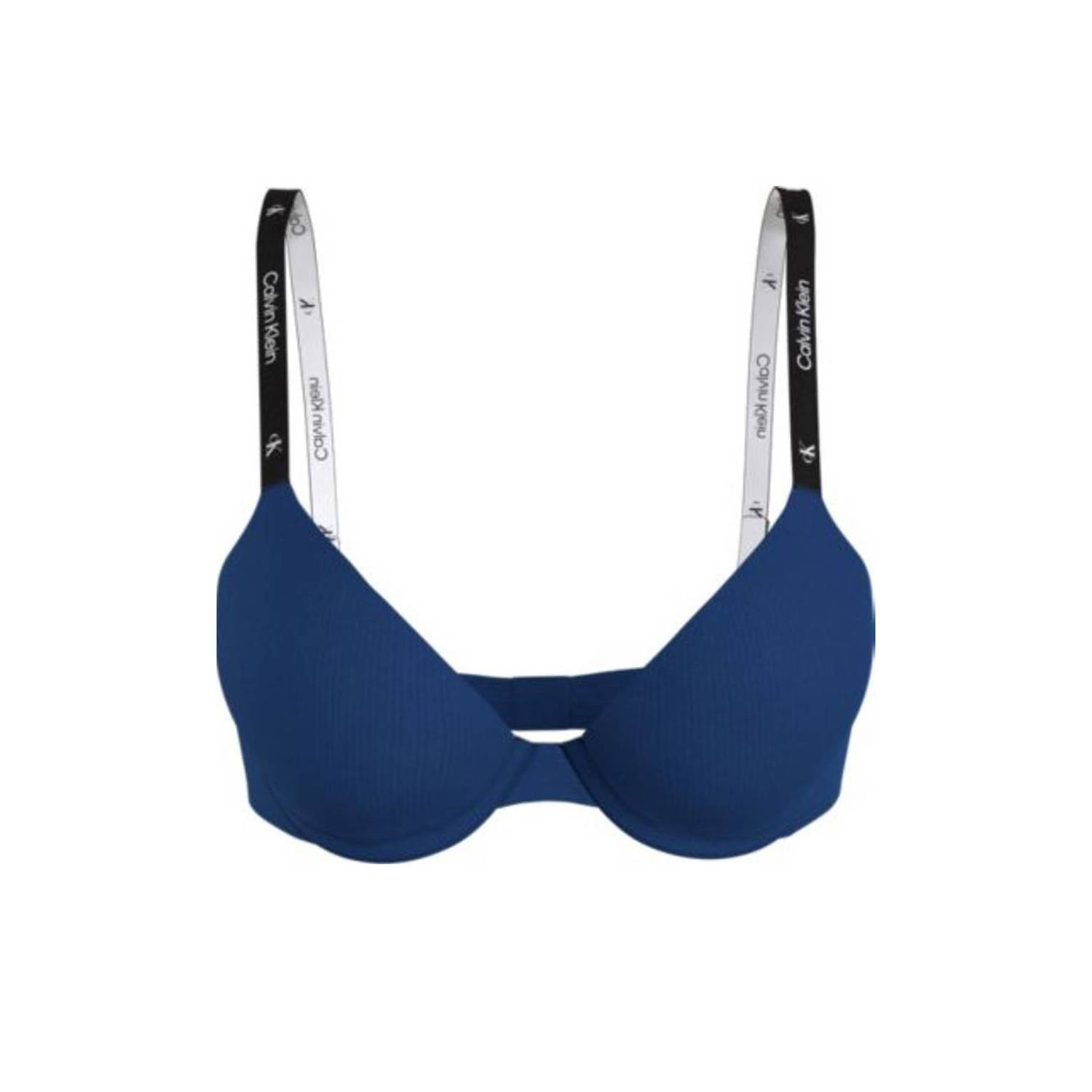 Calvin Klein voorgevormde push-up bh blauw