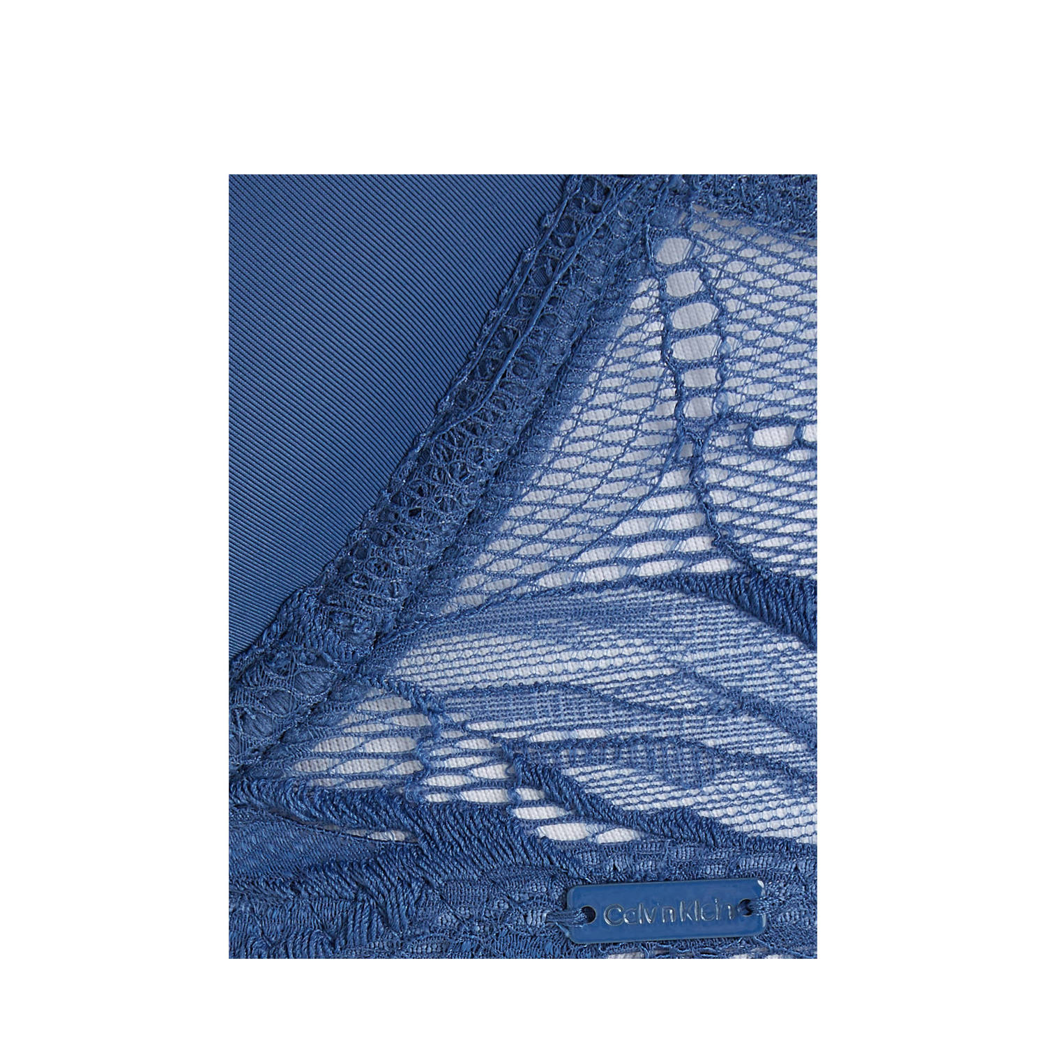 Calvin Klein UNDERWEAR voorgevormde beugelbh blauw