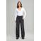America Today high waist wide leg jeans Olivia black denim