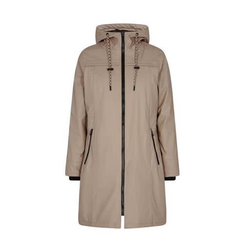 FREEQUENT coated regenjas FQRAIN beige afbeelding