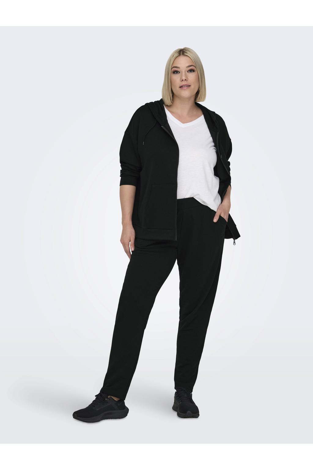 ONLY PLAY CURVY Plus Size joggingbroek ONPMELINA zwart