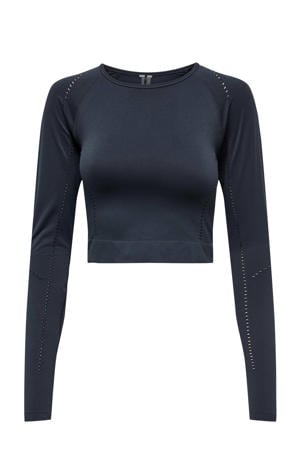 cropped sporttop ONPSELMA donkerblauw