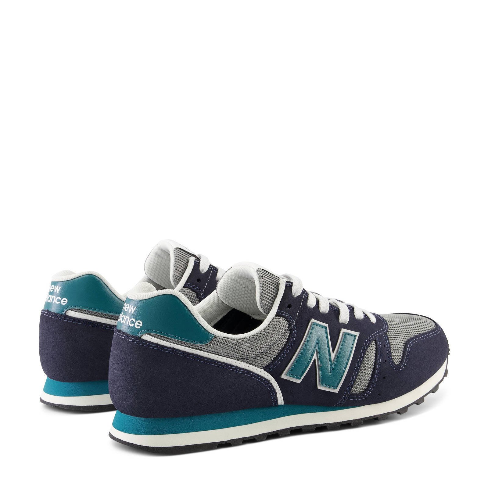 New Balance 373 V2 Sneakers Donkerblauw/turquoise/grijs | Wehkamp