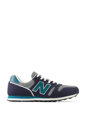 373 V2 sneakers donkerblauw/turquoise/grijs