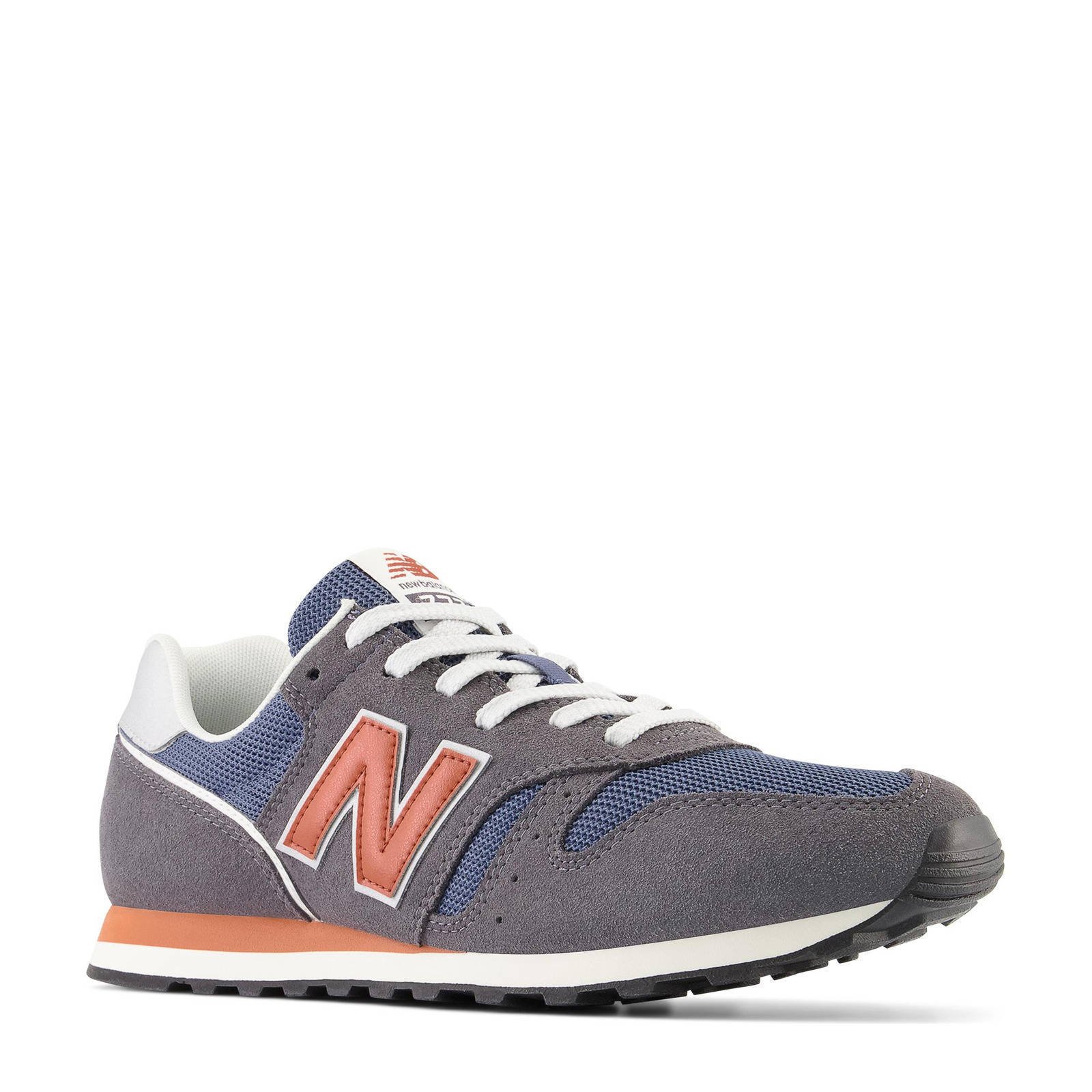 New Balance 373 V2 sneakers grijs oranje blauw wehkamp