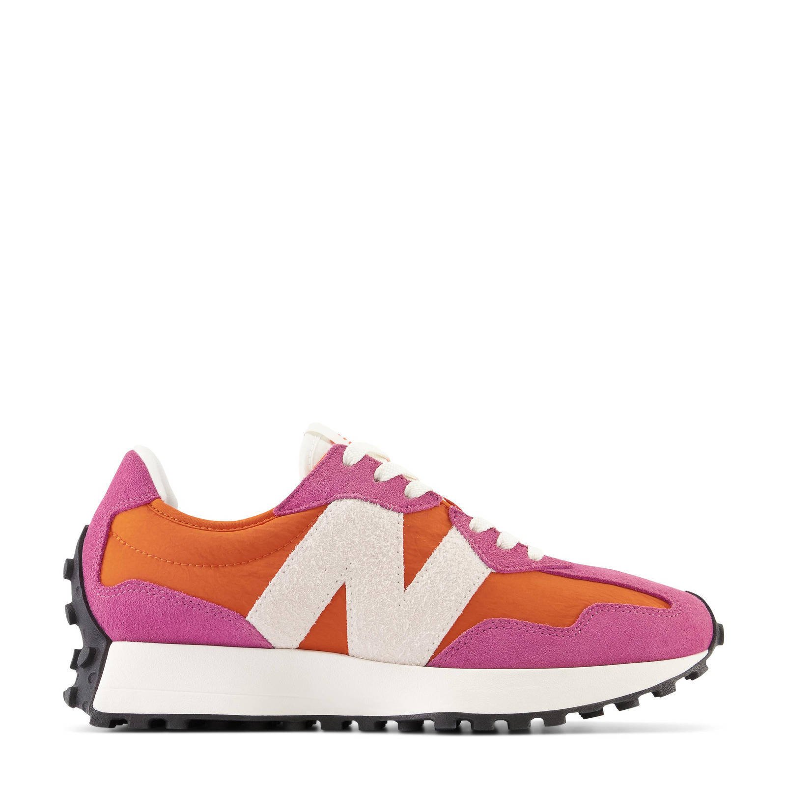 New Balance 327 sneakers oranje roze wit wehkamp