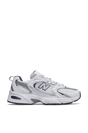 530  sneakers wit/blauw