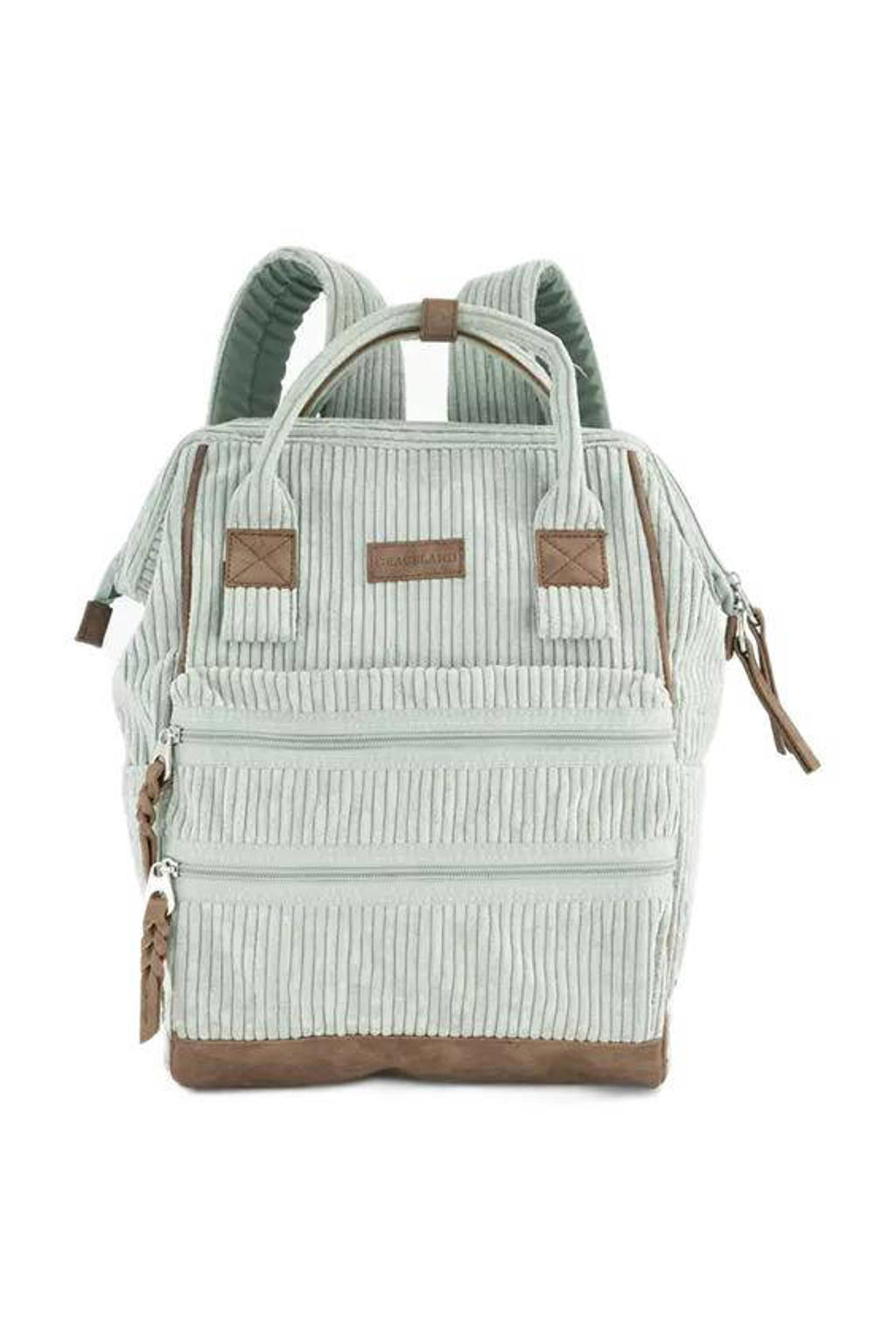 Graceland corduroy rugzak mintgroen