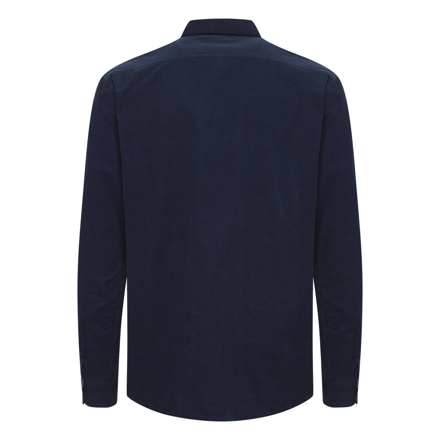 Solid regular fit overhemd SDJuan insignia blue