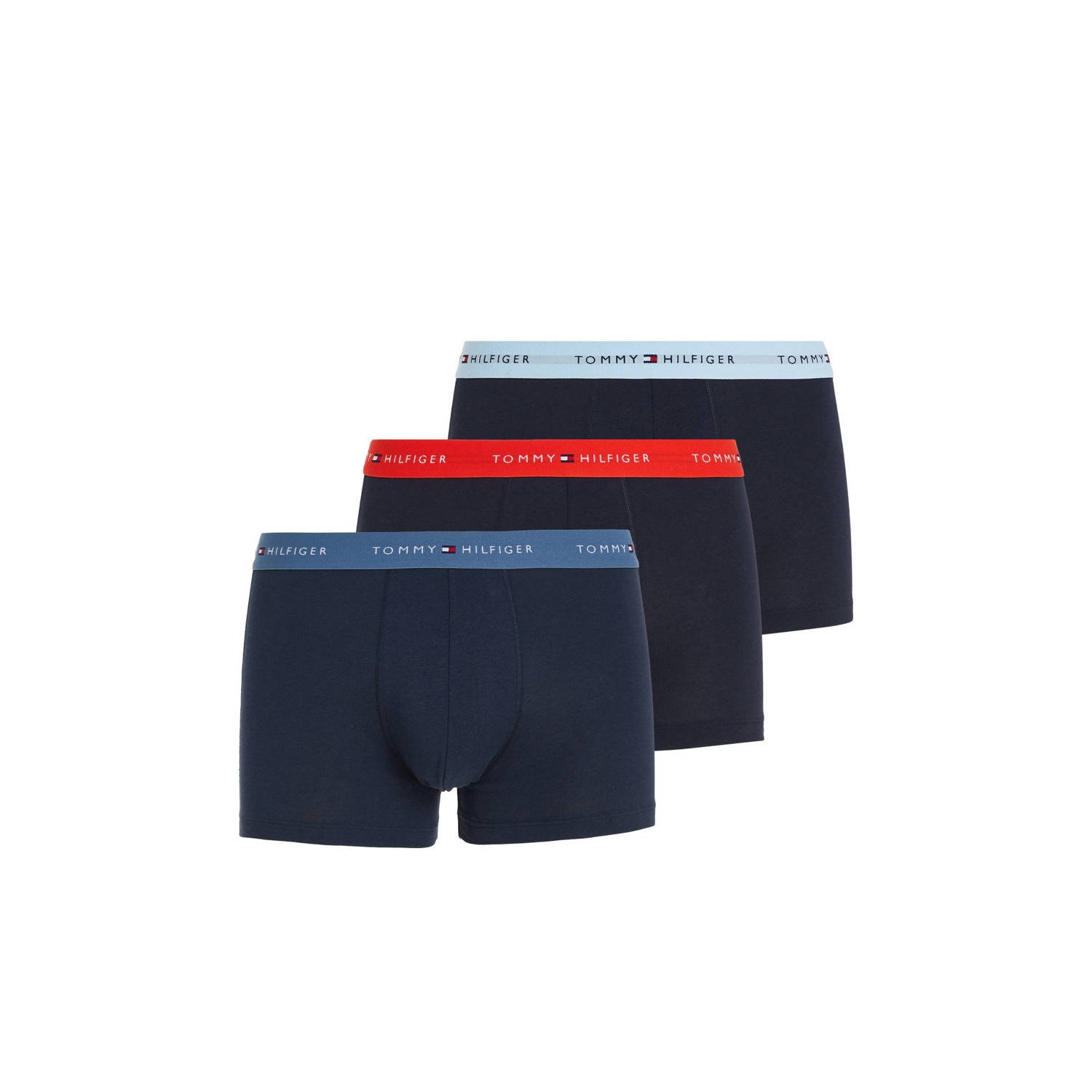 Tommy Hilfiger Underwear Trunk 3P WB TRUNK met elastische logo-band (3 stuks Set van 3)