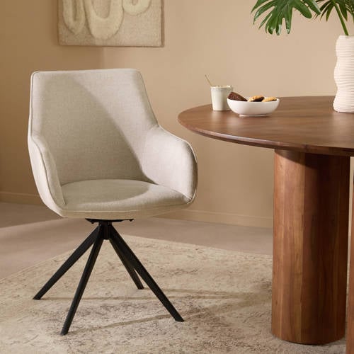 NOUS Living eetkamerstoel Loren - Beige