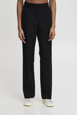 bootcut pantalon IHLEXI zwart