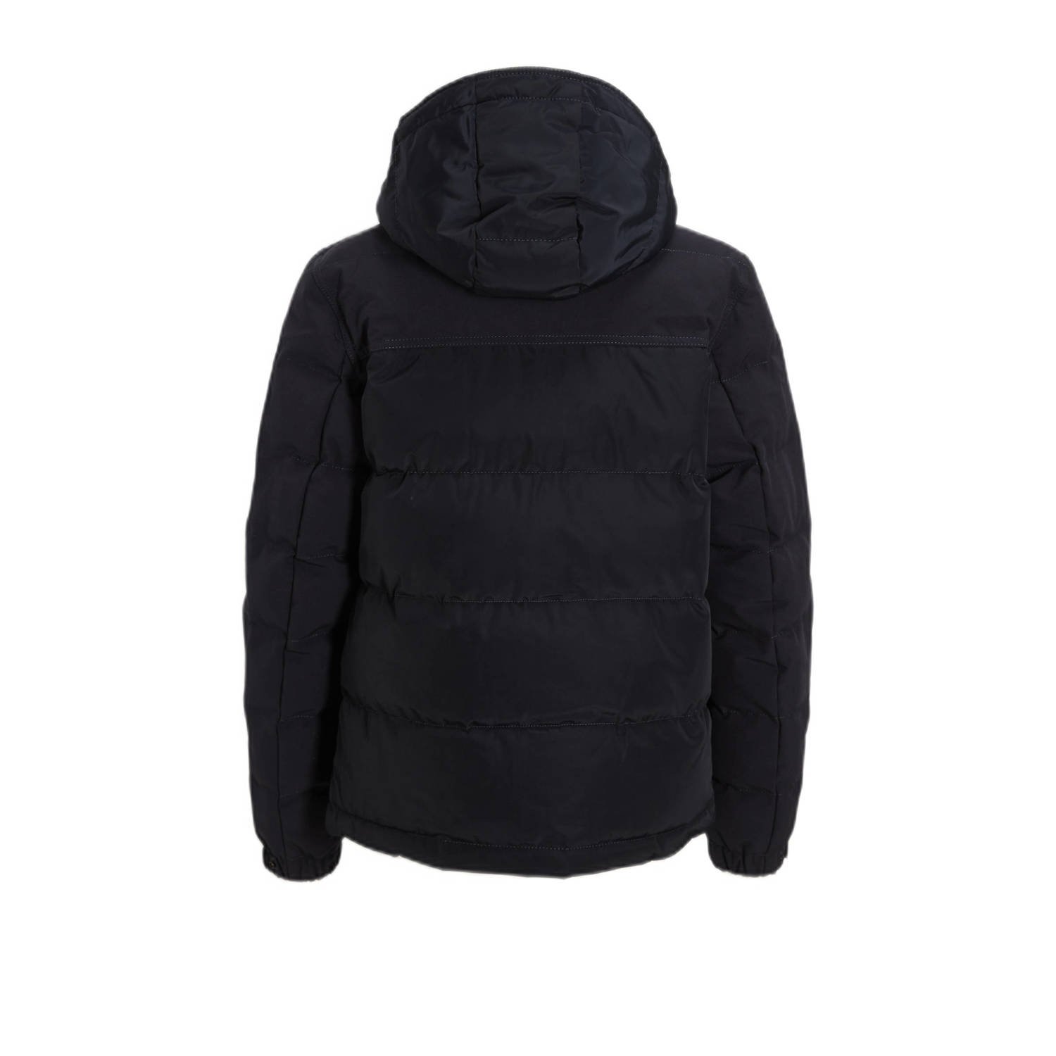 Airforce gewatteerde winterjas DENNIS donkerblauw