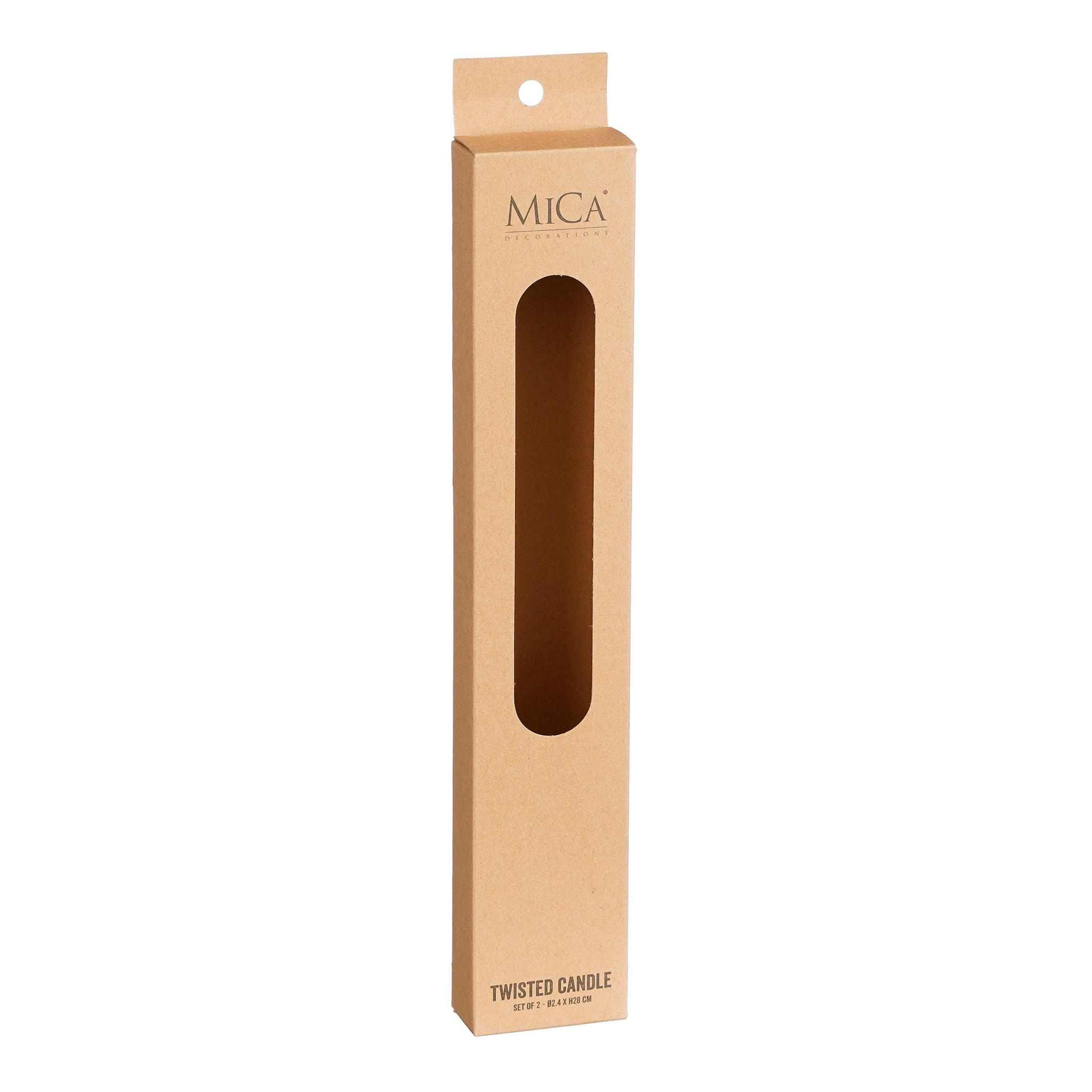 Mica Decorations dinerkaars Twist (set van 2) - Afbeelding 4