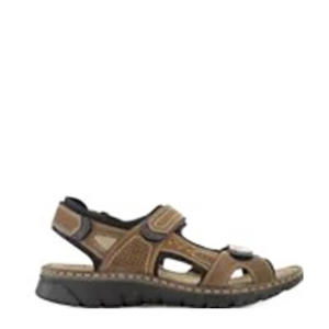   leren sandalen bruin