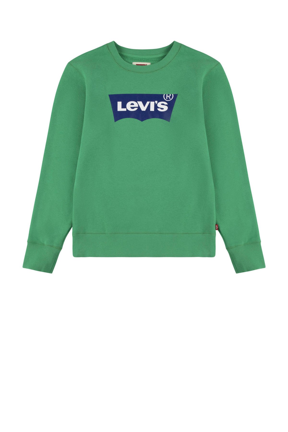 Levis Kids Sweater Batwing Met Logo Frisgroen Wehkamp