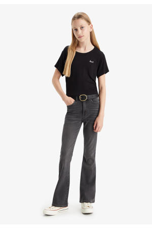 726 high waist flared jeans black
