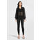 ONLY coated high waist skinny broek ONLALIDA zwart