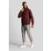Lyle & Scott softshell jas donkerrood