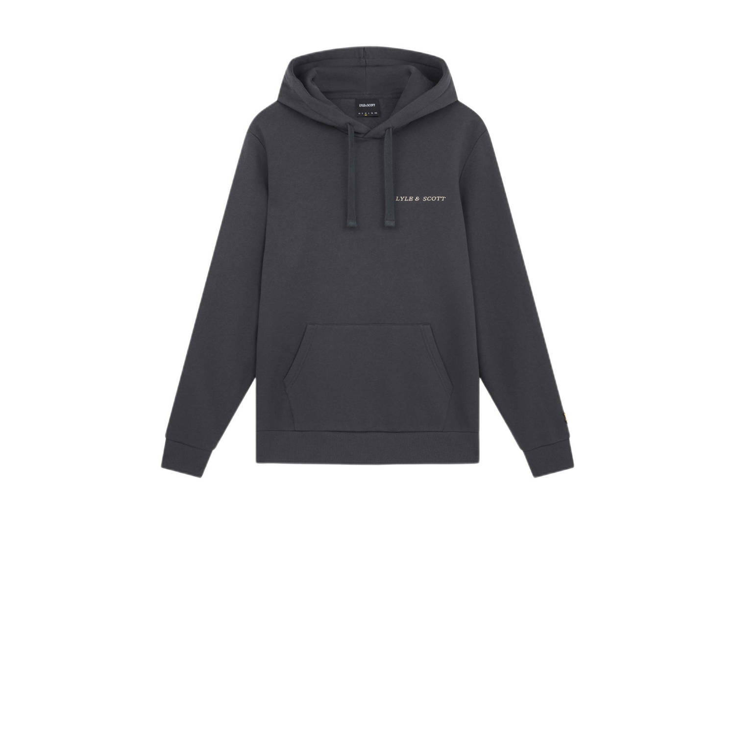 LYLE & SCOTT Heren Truien & Vesten Embroidered Hoodie Antraciet