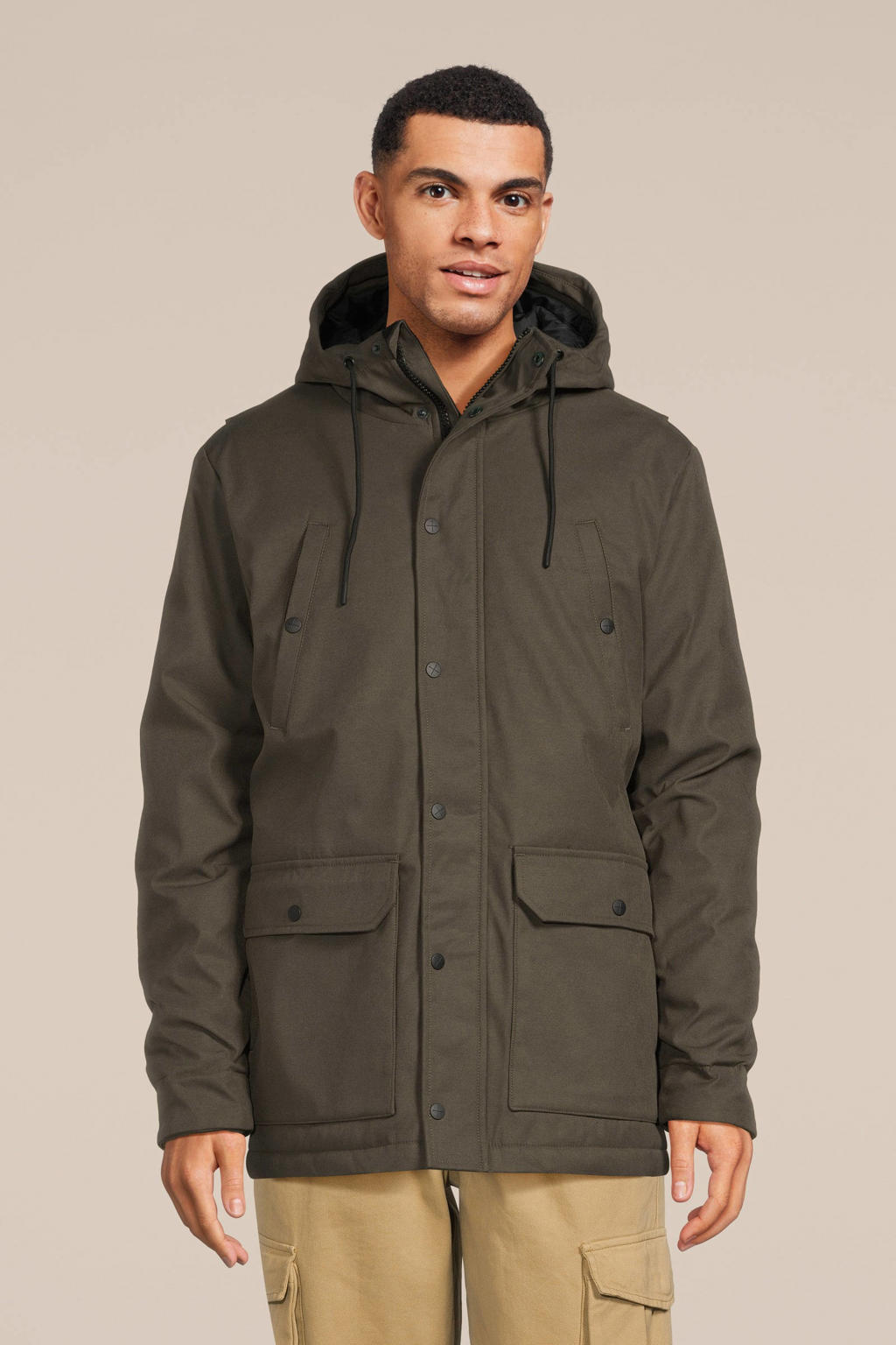 RVLT REVOLUTION jas Alpine 7690 army | wehkamp