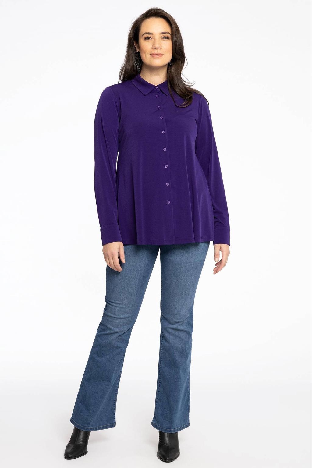 YOEK blouse paars